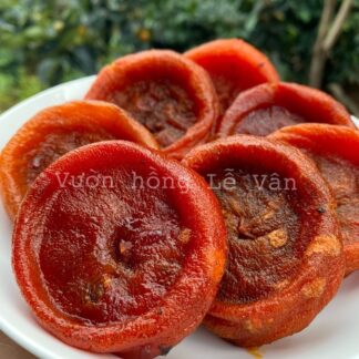 Hồng Mặt Trăng Sấy Dẻo, Đặc Sản Ngon Lạ Đà Lạt