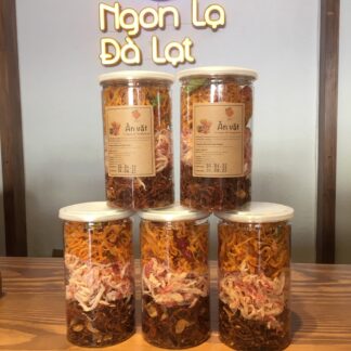 Mix 3 loại khô heo, mực, gà, Đặc Sản Ngon Lạ Đà Lạt
