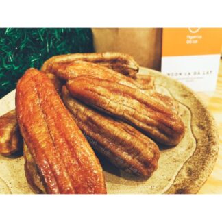 Chuối xiêm sấy dẻo, không đường, ngọt tự nhiên, Ăn Vặt Healthy, Đặc Sản Ngon Lạ Đà Lạt